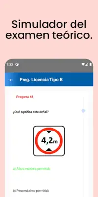 Simulador Examen ANT android App screenshot 8